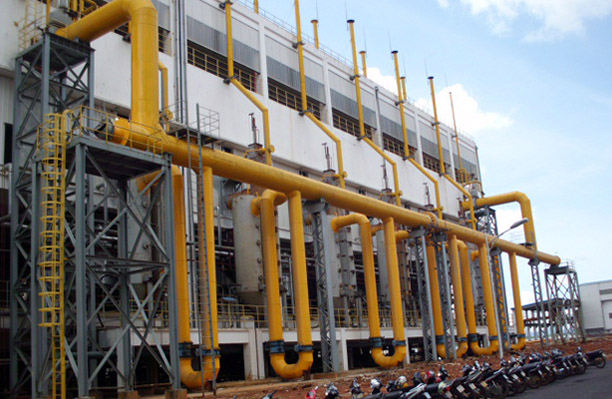 越南林同氧化鋁行業兩段式煤氣發生爐煤氣站
